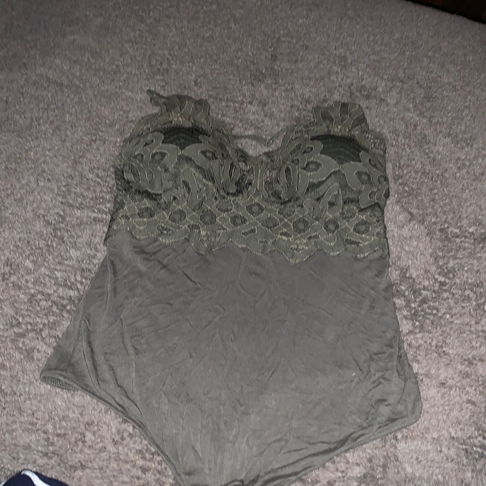 Green Rue 21 bodysuit